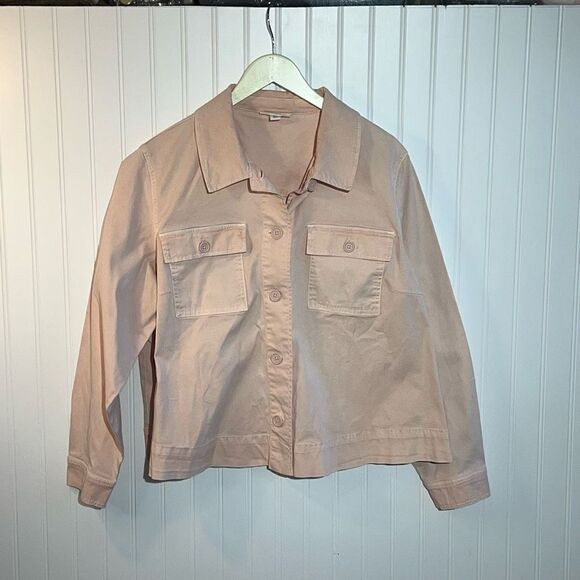 Westport Swing Jacket Women 2XLarge Pink Button Front Trapeze Barbiecore Classic - Picture 1 of 11